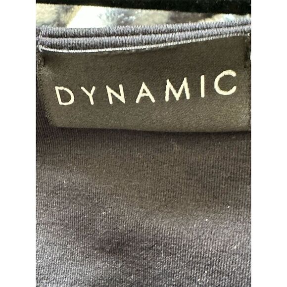 Dynamic Women's Sleeveless Square Neck Bodysuit Black One Size - Picture 3 of 6